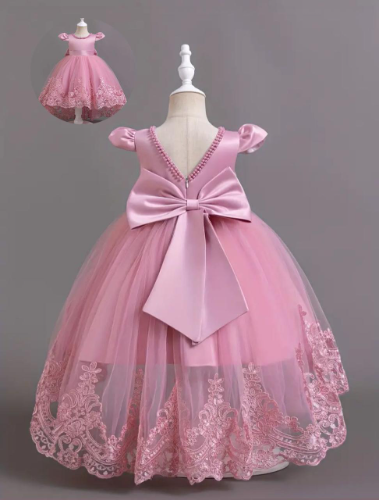 VESTIDO ELEGANTE PALO DE ROSA